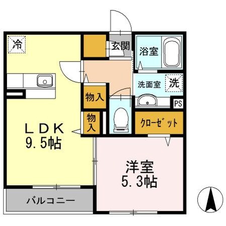 クレールコート板橋幸町の物件間取画像